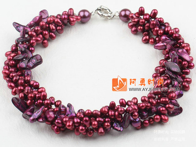 紫紅色珍珠項(xiàng)鏈 時(shí)尚飾品中的典雅之選